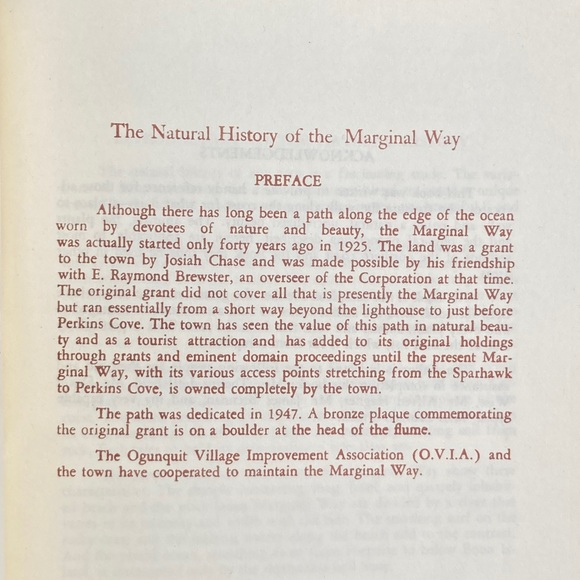 1971 Marginal Way Guide To Natural History Of Seacoast Area Maine New England - Picture 8 of 12